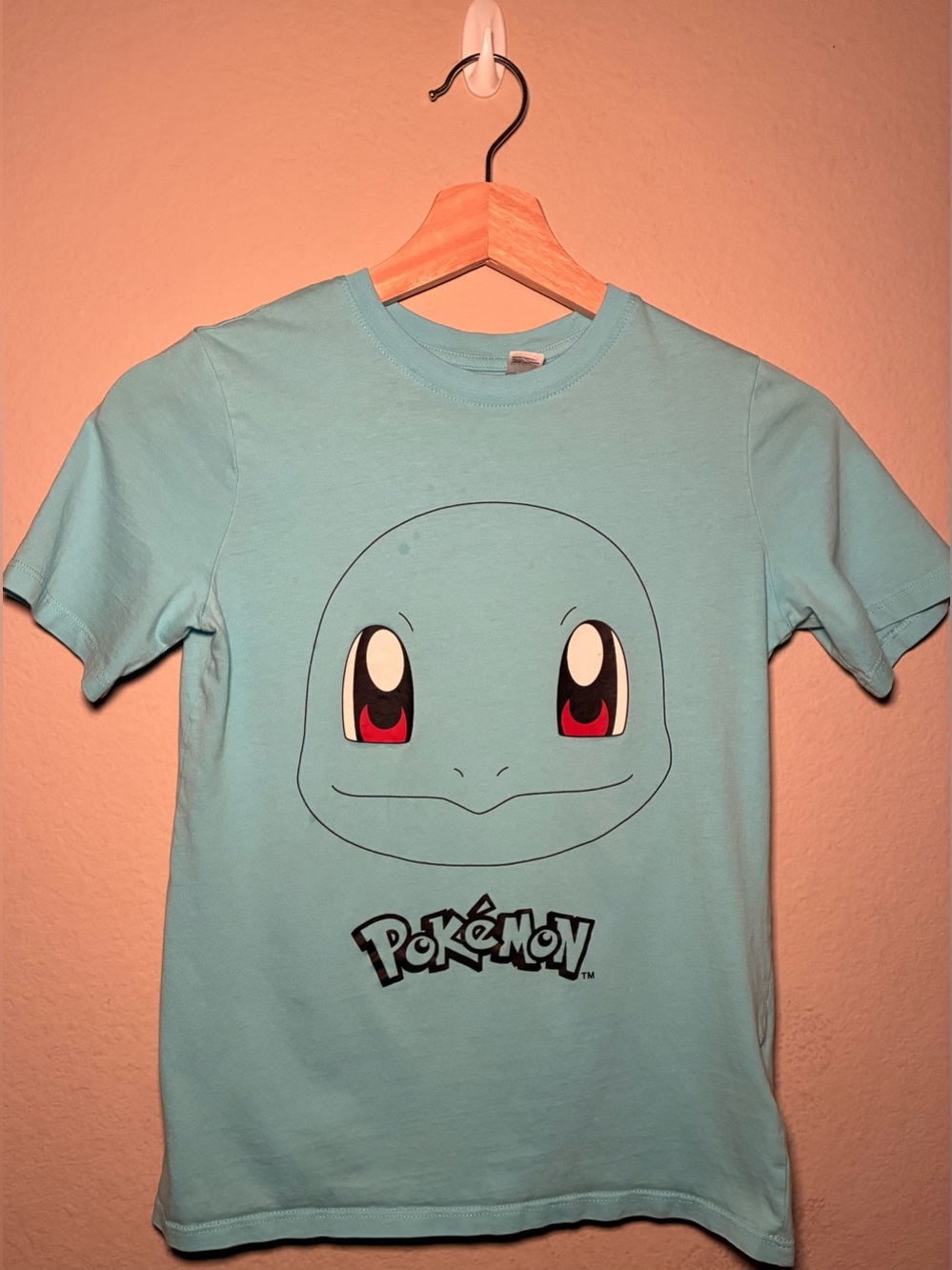 H&M Pokemon Squirtle 8-10 Boys Blue Shirt